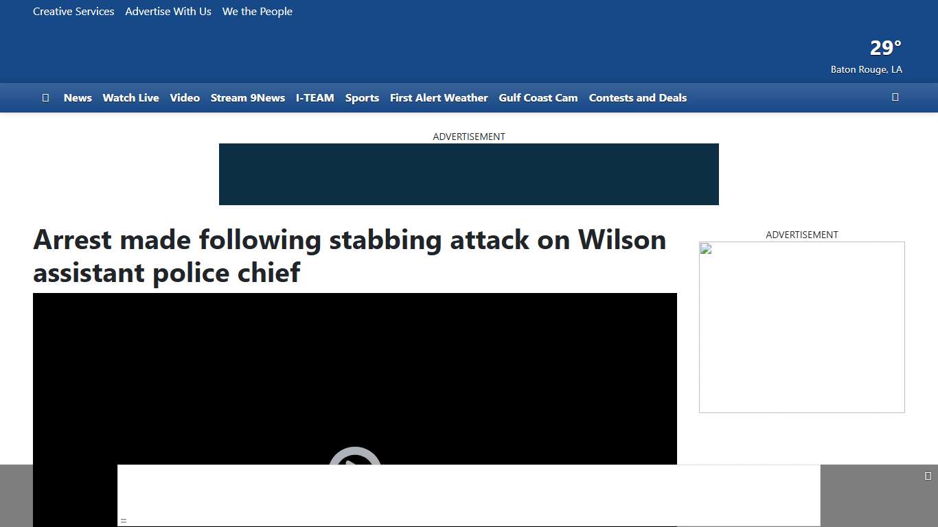 Arrest made following stabbing attack on Wilson assistant police chief